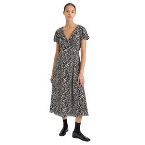 Smashed Lemon Womens Floral Midi Dress